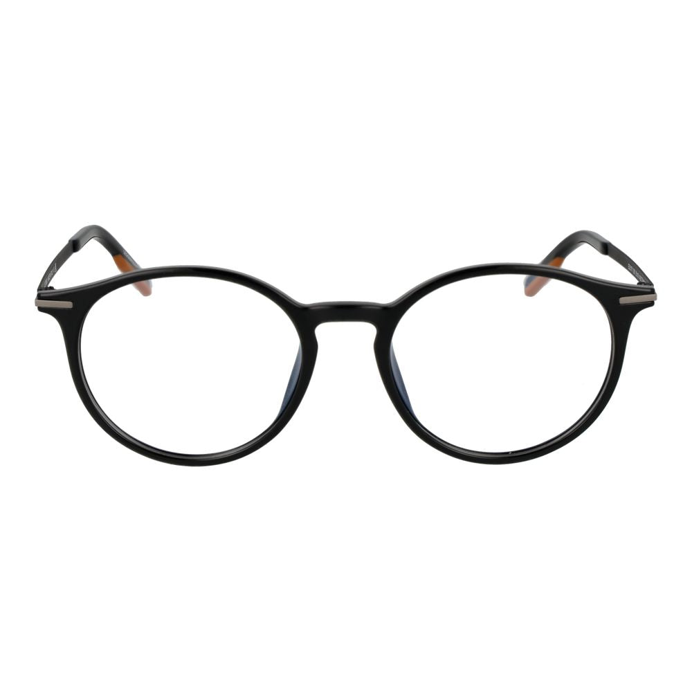 Ermenegildo Zegna Black Unisex Glasses Frame