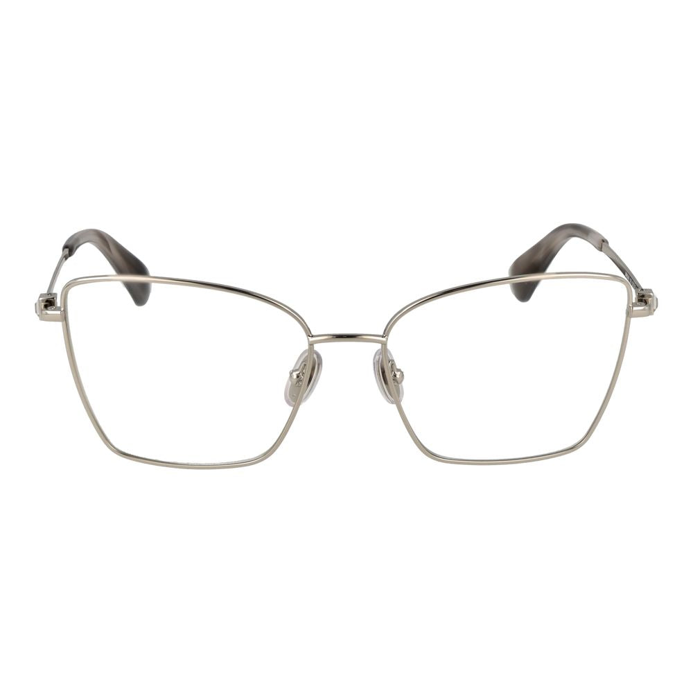 Max Mara Silver Metal Glasses Frames Max Mara