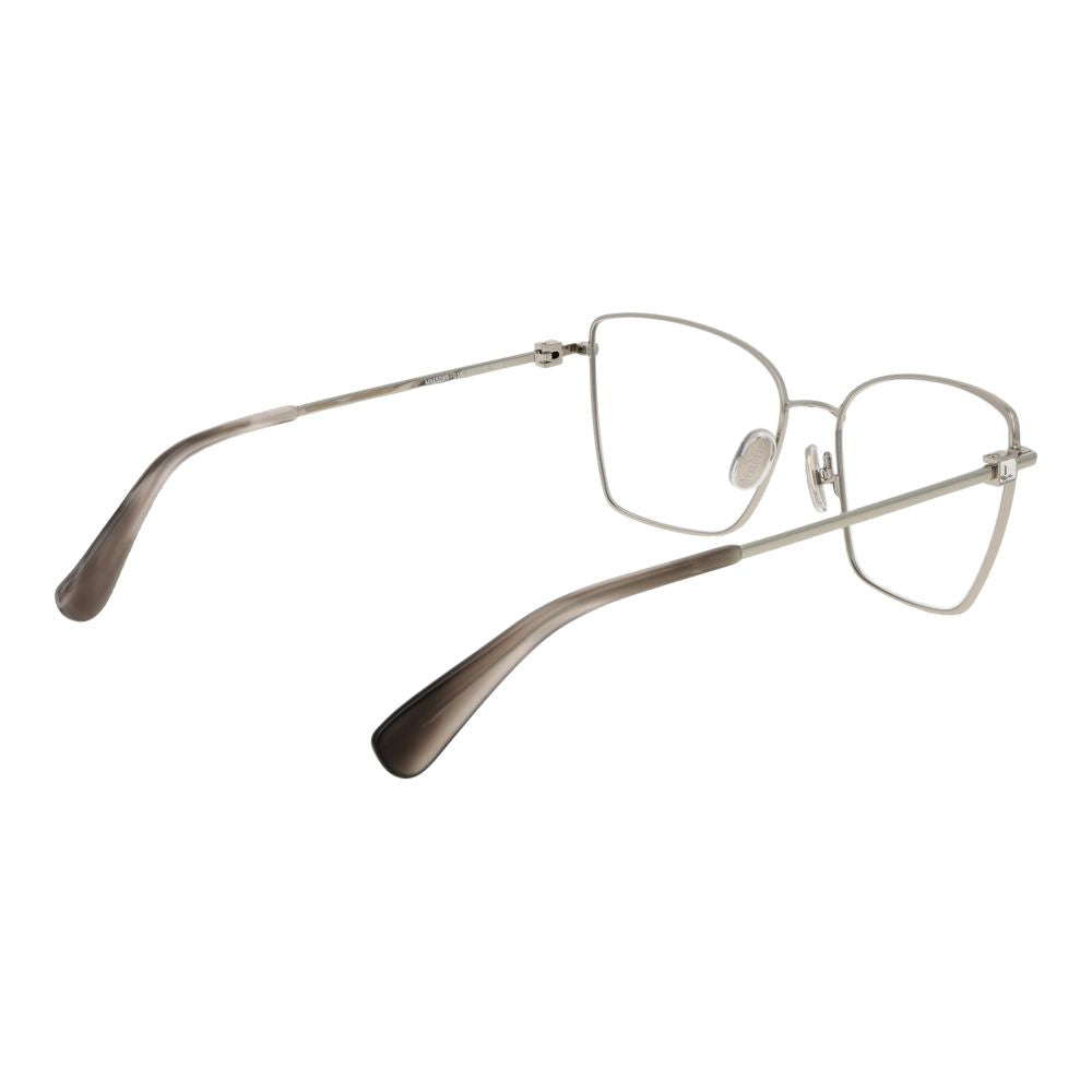 Max Mara Silver Metal Glasses Frames Max Mara