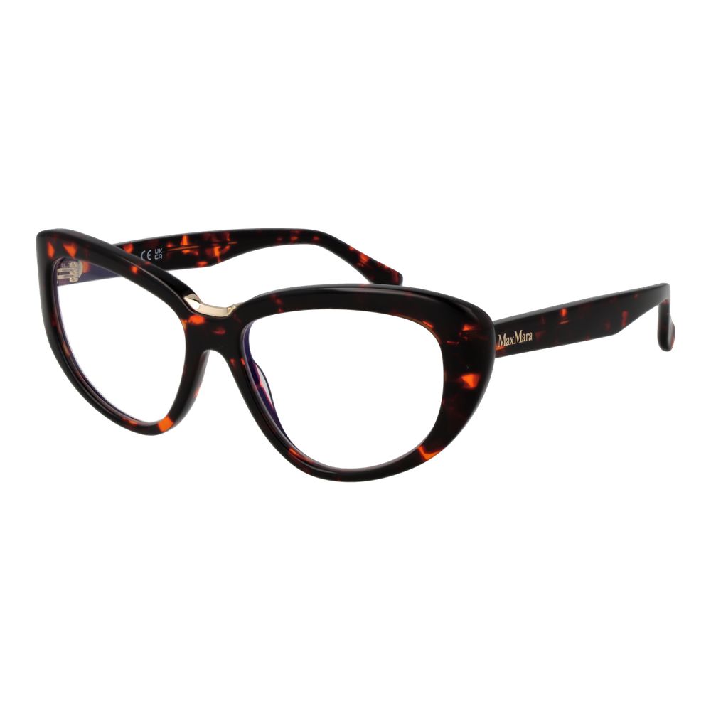 Max Mara Brown Acetate Glasses Frames Max Mara