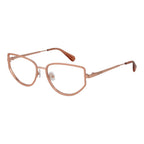 Max & Co rose gold metal glasses frames with sleek design and clear lenses, stylish eyewear for everyday wear.