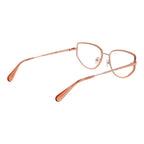 Max & Co rose gold metal glasses frames with clear lenses, stylish and lightweight for everyday wear.