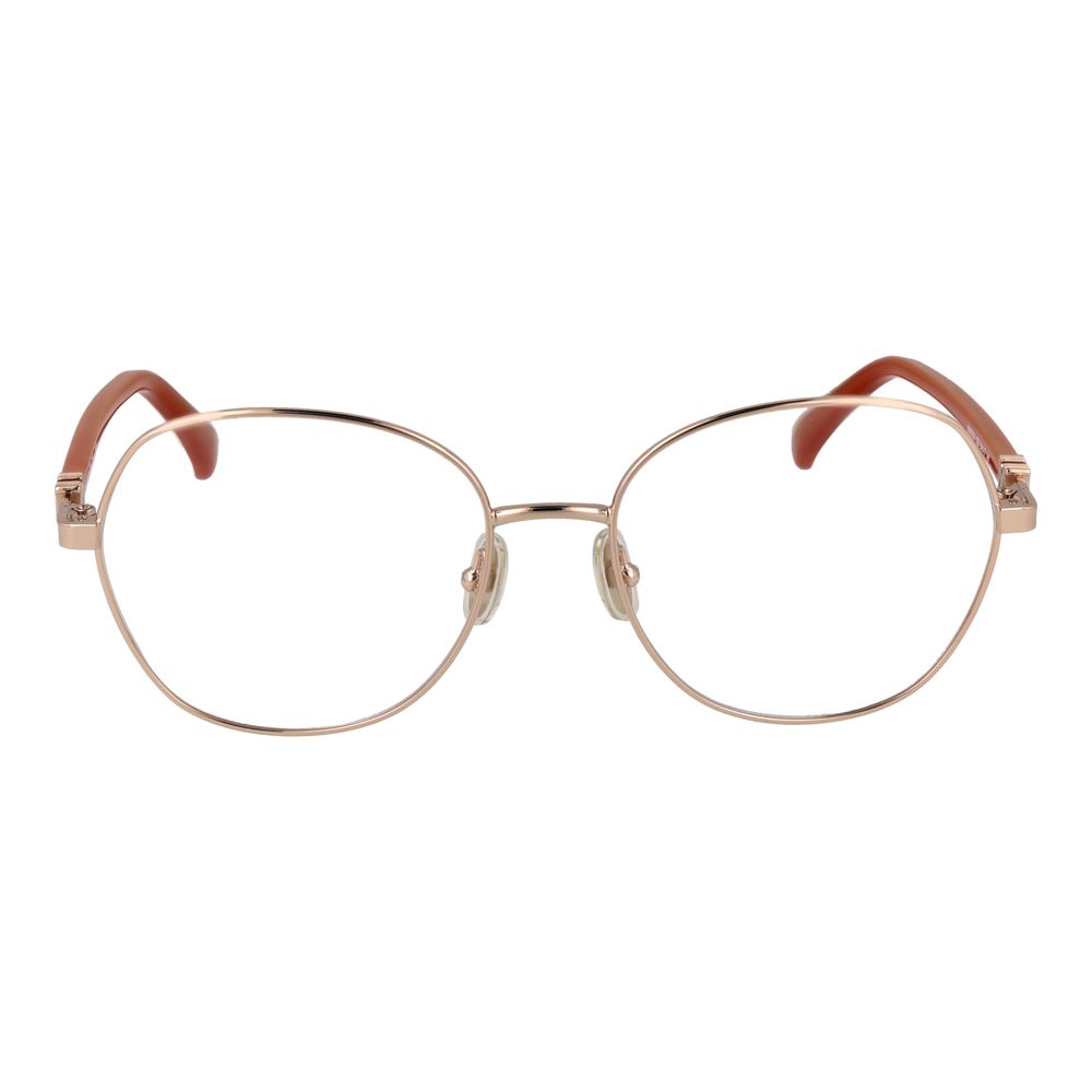 Max Mara Gold Metal Glasses Frames Max Mara