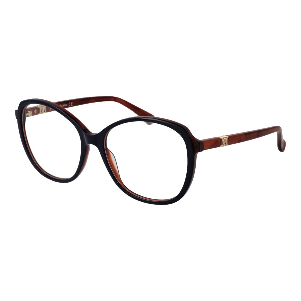 Max Mara Blue Plastic Glasses Frames Max Mara