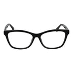 Max Mara black acetate glasses frames with sleek design and clear lenses, stylish eyewear for everyday wear.
