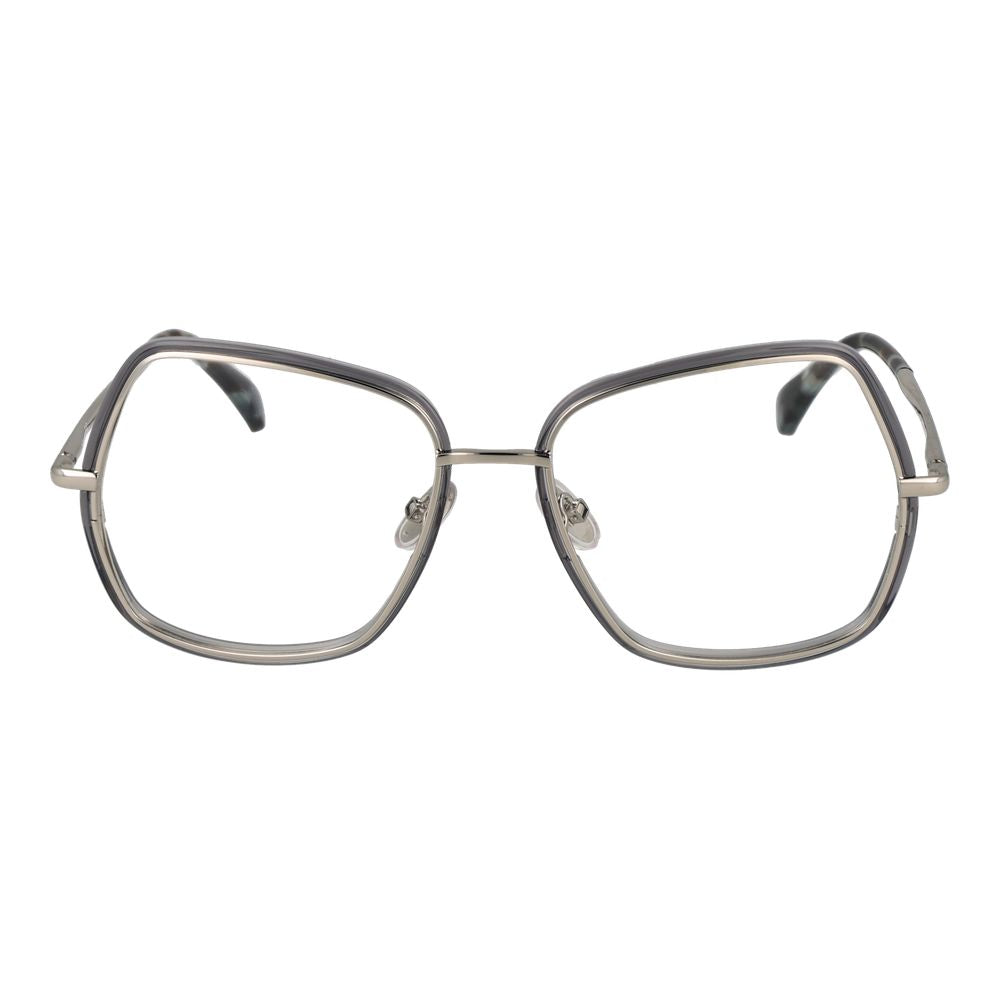 Max Mara Silver Metal Glasses Frames Max Mara