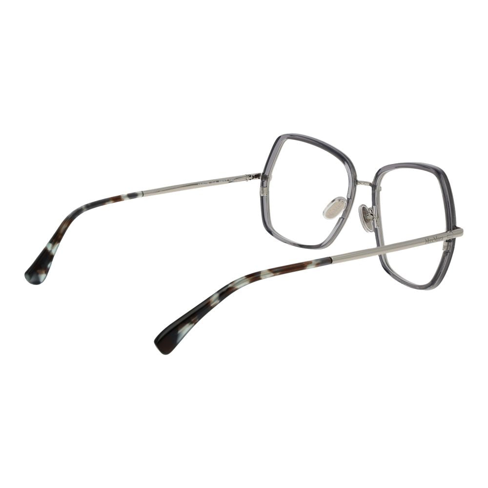 Max Mara Silver Metal Glasses Frames Max Mara