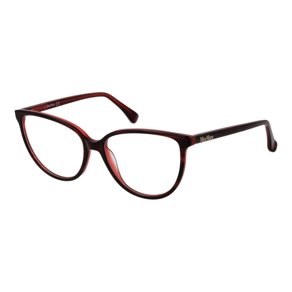 Max Mara Burgundy Acetate Glasses Frames Max Mara