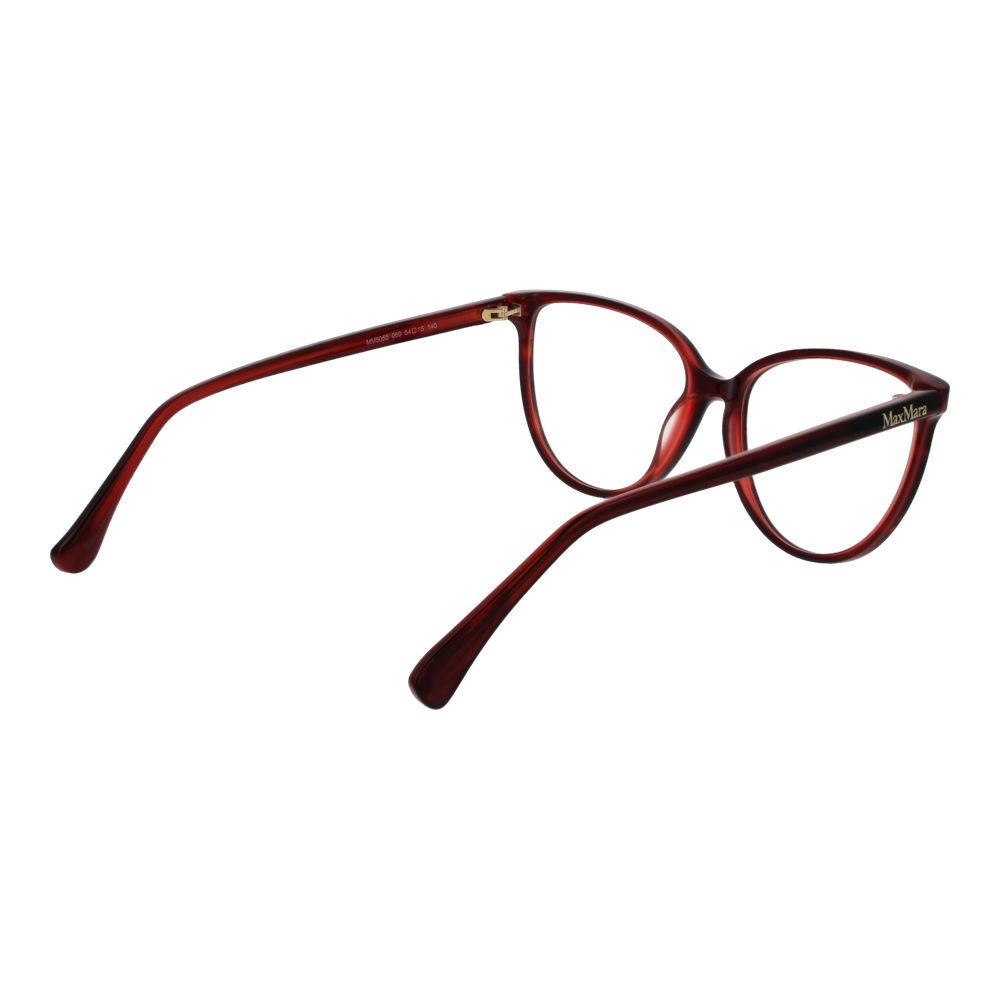 Max Mara Burgundy Acetate Glasses Frames Max Mara
