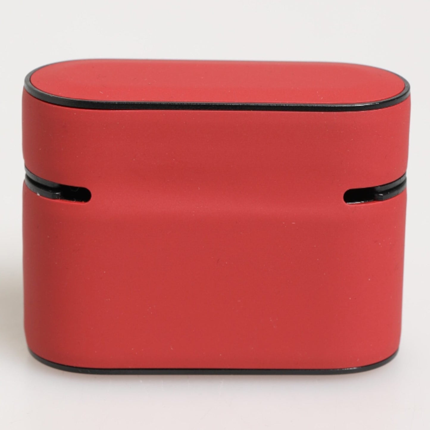 Dolce & Gabbana Red White Silicone Embossed Logo Accessory Airpods Case