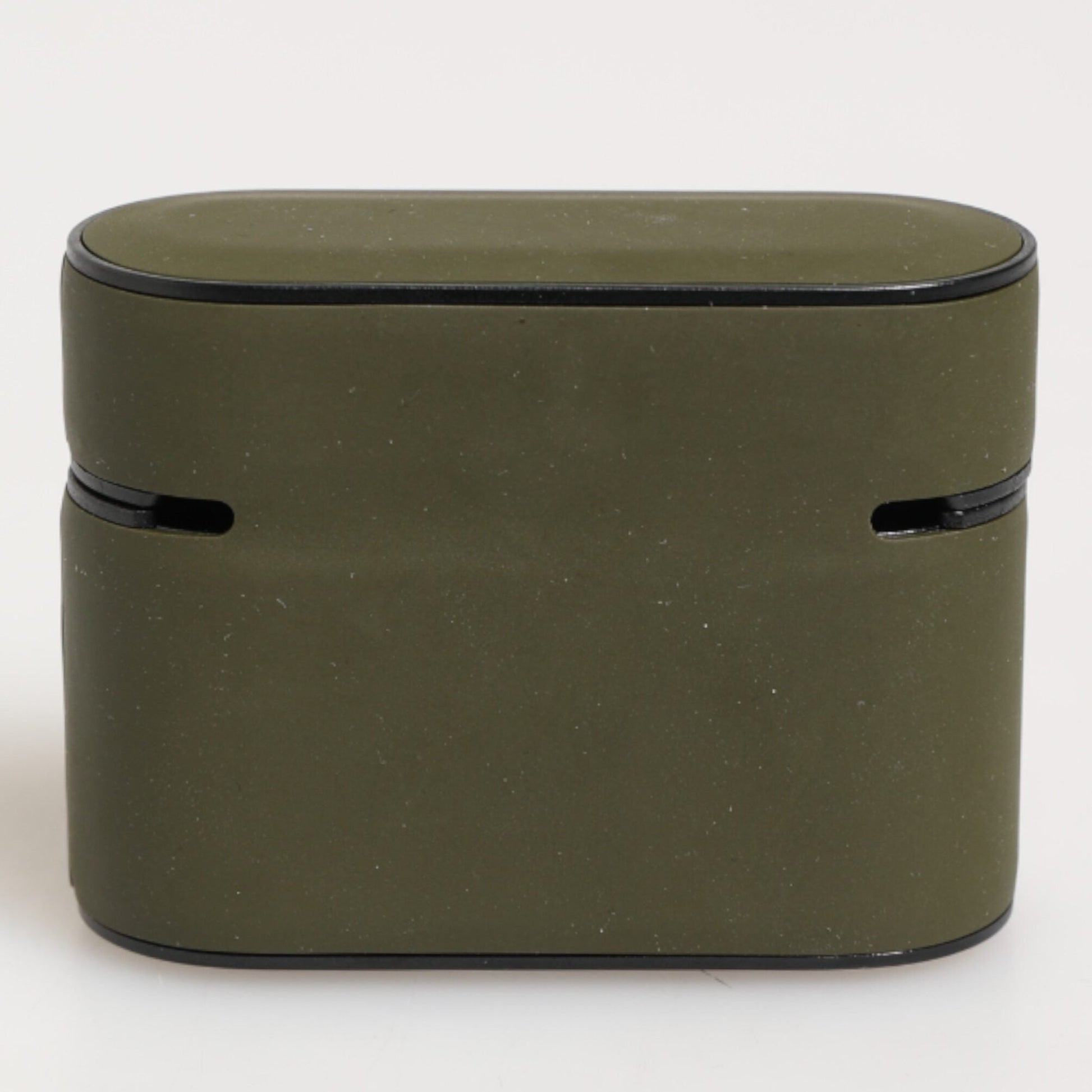 Dolce & Gabbana Army Green Rubber Logo Embossed Accessory Airpods Case