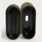 Dolce & Gabbana Army Green Rubber Logo Embossed Accessory Airpods Case