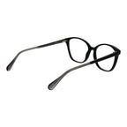 Max & Co black acetate eyeglass frames with clear lenses, stylish and lightweight for everyday wear.