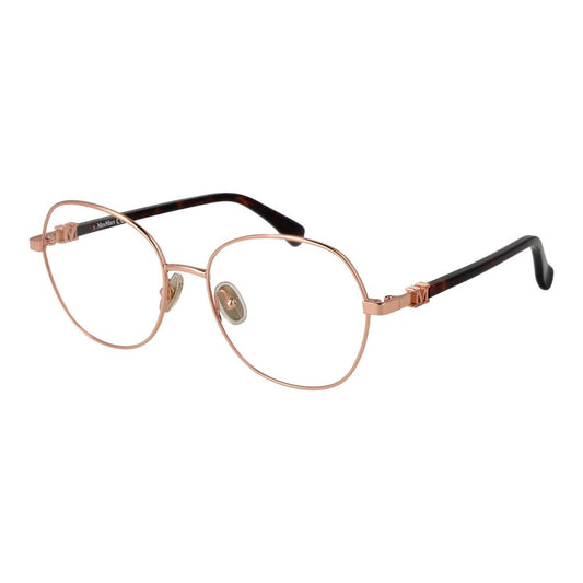 Max Mara Rose Gold Metal Glasses Frames Max Mara