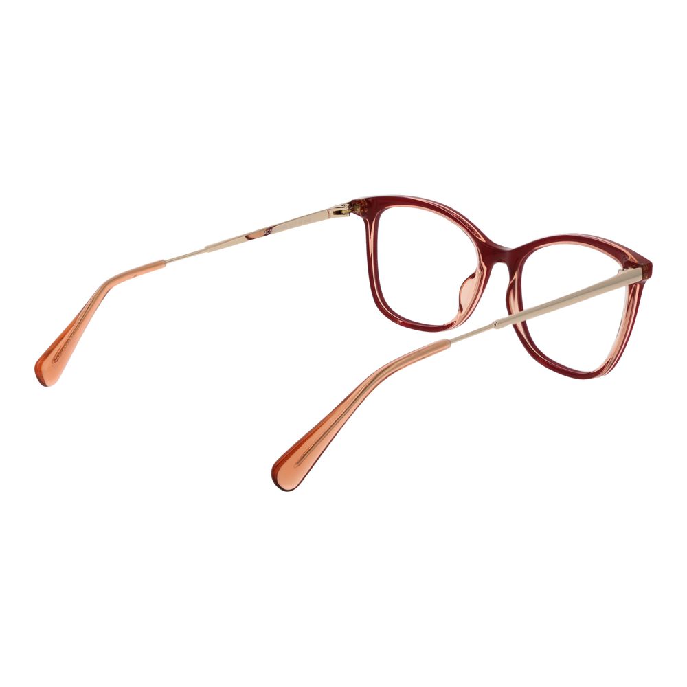 Max & Co purple stainless steel glasses frames with sleek design and adjustable temples.