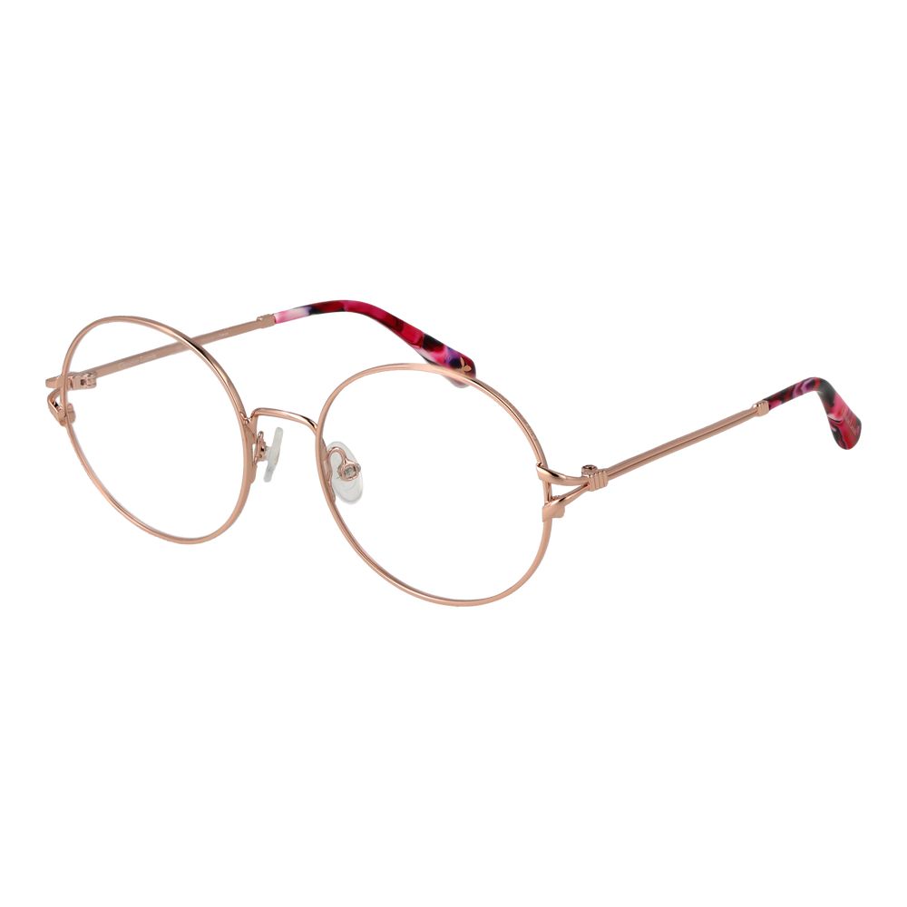 Christian Lacroix Beige Metal Glasses Frames Christian Lacroix