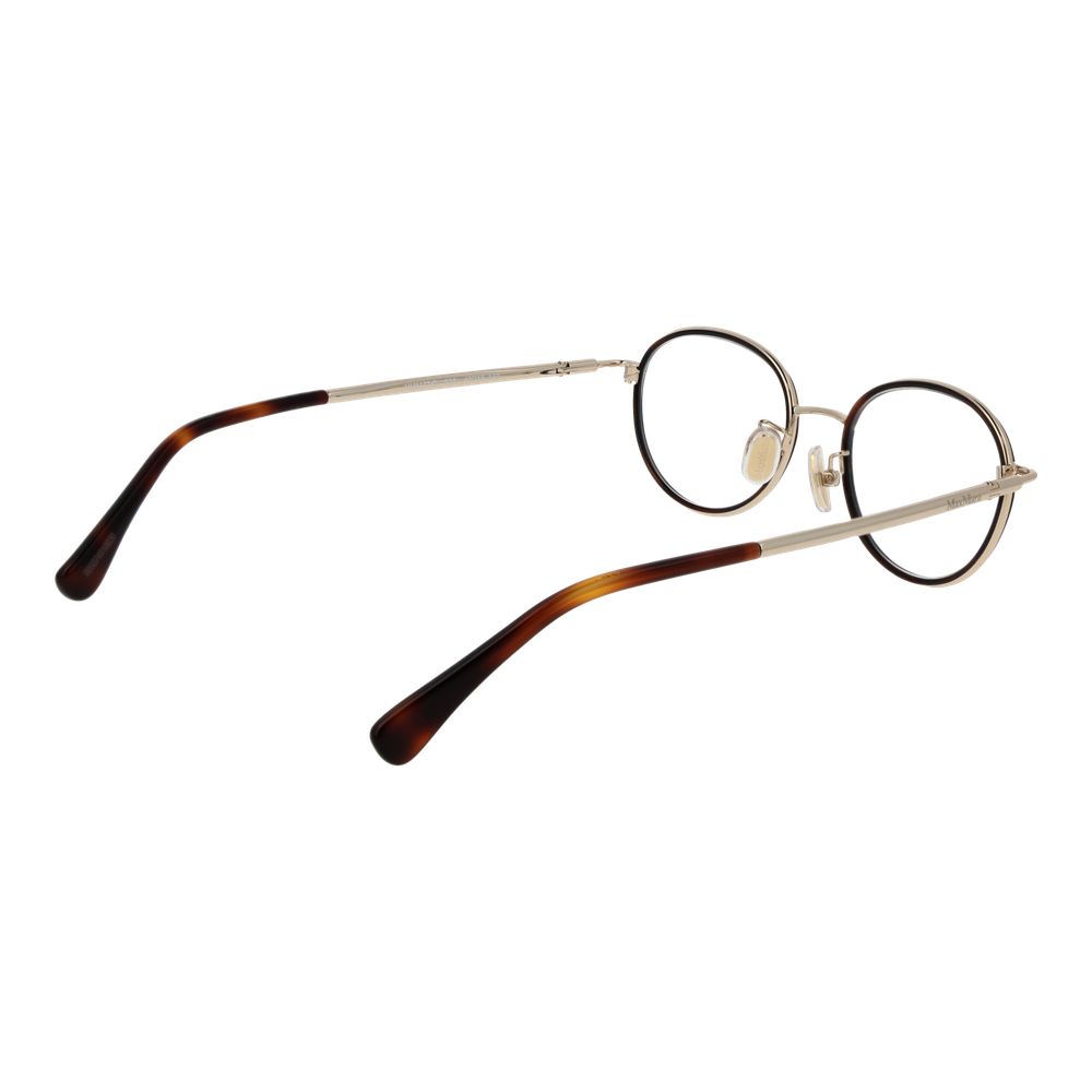 Max Mara Brown Metal Glasses Frames Max Mara