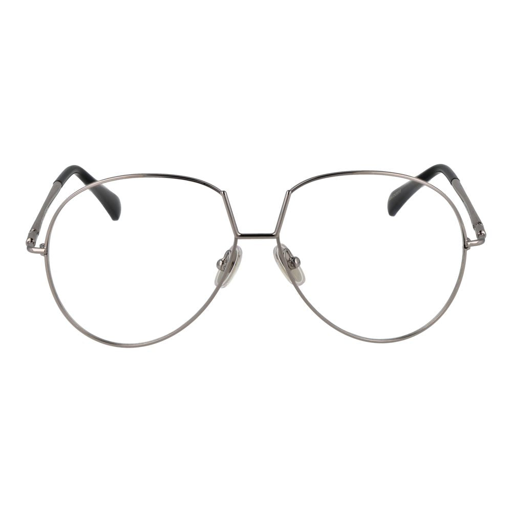 Max Mara Silver Metal Glasses Frames Max Mara