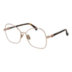 Max Mara Rose Gold Metal Glasses Frames