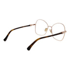 Max Mara Rose Gold Metal Glasses Frames