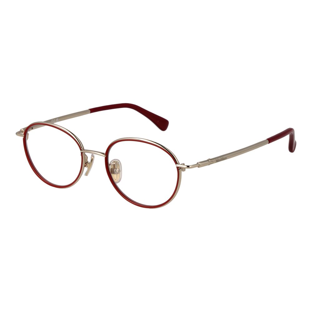 Max Mara Multicolor Metal Glasses Frames Max Mara