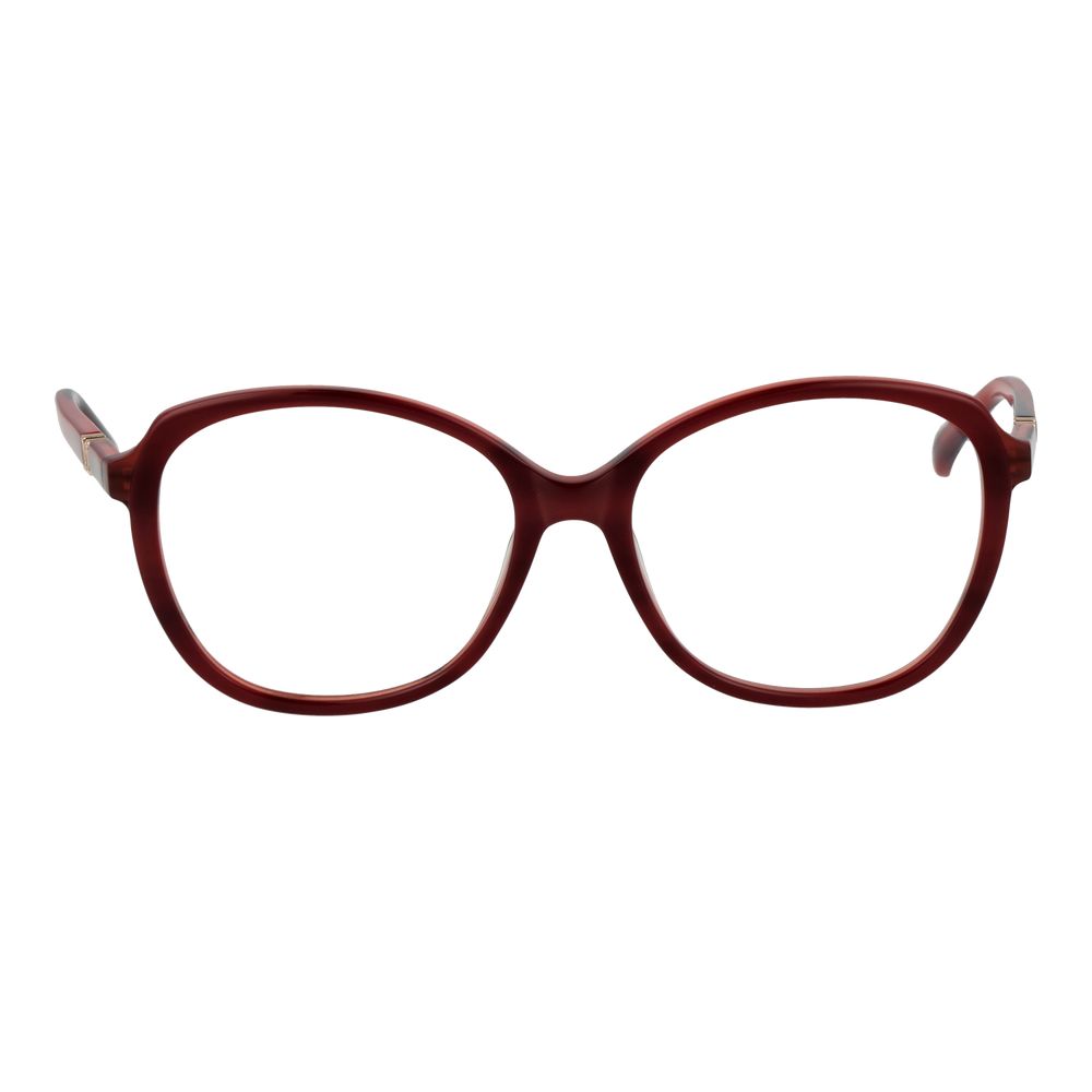 Max Mara Burgundy Plastic Glasses Frames Max Mara