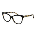 Max Mara black acetate glasses frames with rounded design, lightweight and stylish for everyday wear.