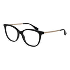 Max Mara black acetate glasses frames with sleek, modern design for stylish eyewear.