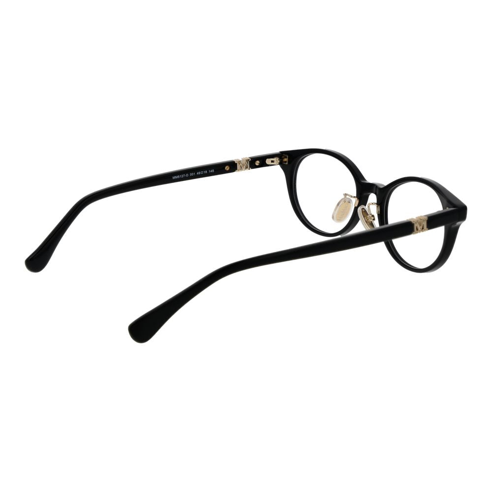 Max Mara Black Acetate Glasses Frames Max Mara