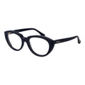 Max Mara blue acetate glasses frames with sleek design and clear lenses, stylish eyewear accessory for everyday wear.