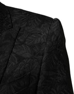 Dolce & Gabbana Black 3 Piece Brocade Jacquard Suit MARTINI Dolce & Gabbana