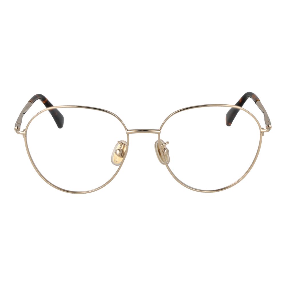 Max Mara Gold Metal Glasses Frames Max Mara