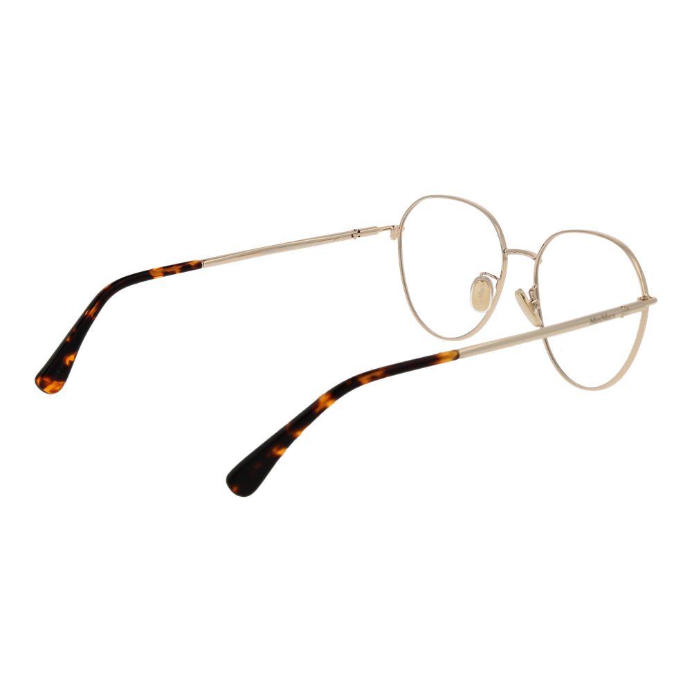 Max Mara Gold Metal Glasses Frames Max Mara