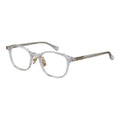 Max Mara transparent acetate glasses frames with sleek design and clear lenses, stylish eyewear for a sophisticated look.
