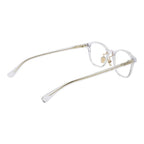 Max Mara transparent acetate glasses frames with clear lenses, stylish and lightweight eyewear for a modern look.