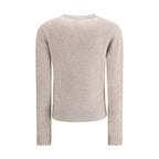 Allude Beige Cashmere Cashmere Sweater Copy