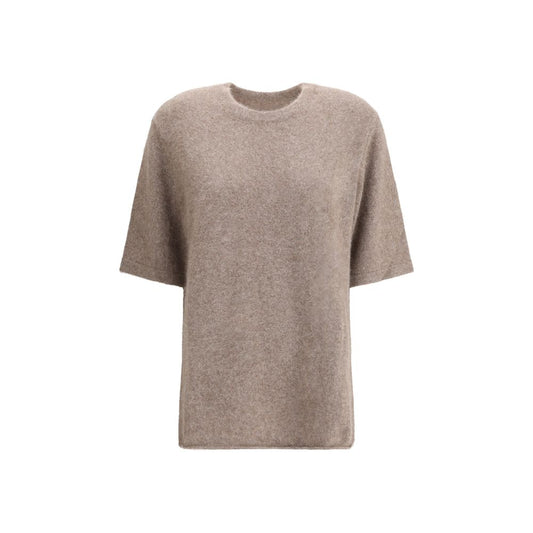 Loulou De Saison Beige Wool Sweatshirt Loulou De Saison