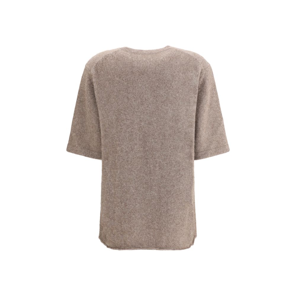 Loulou De Saison Beige Wool Sweatshirt Loulou De Saison
