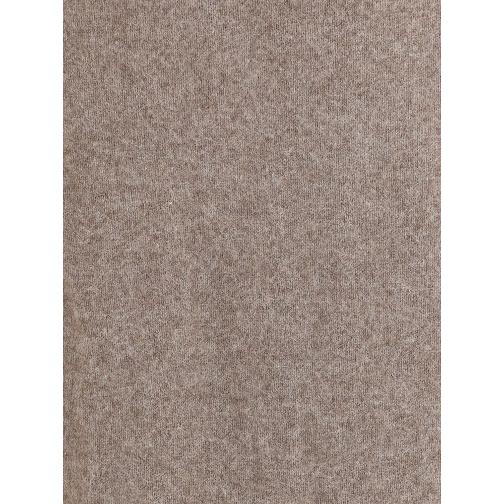 Loulou De Saison Beige Wool Sweatshirt Loulou De Saison