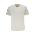 White cotton men's T-shirt by Guess Jeans, featuring a classic fit and minimal design, shown on a plain background.