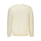 White cotton men's sweatshirt from Norway 1963 featuring a classic crew neck and minimal branding.