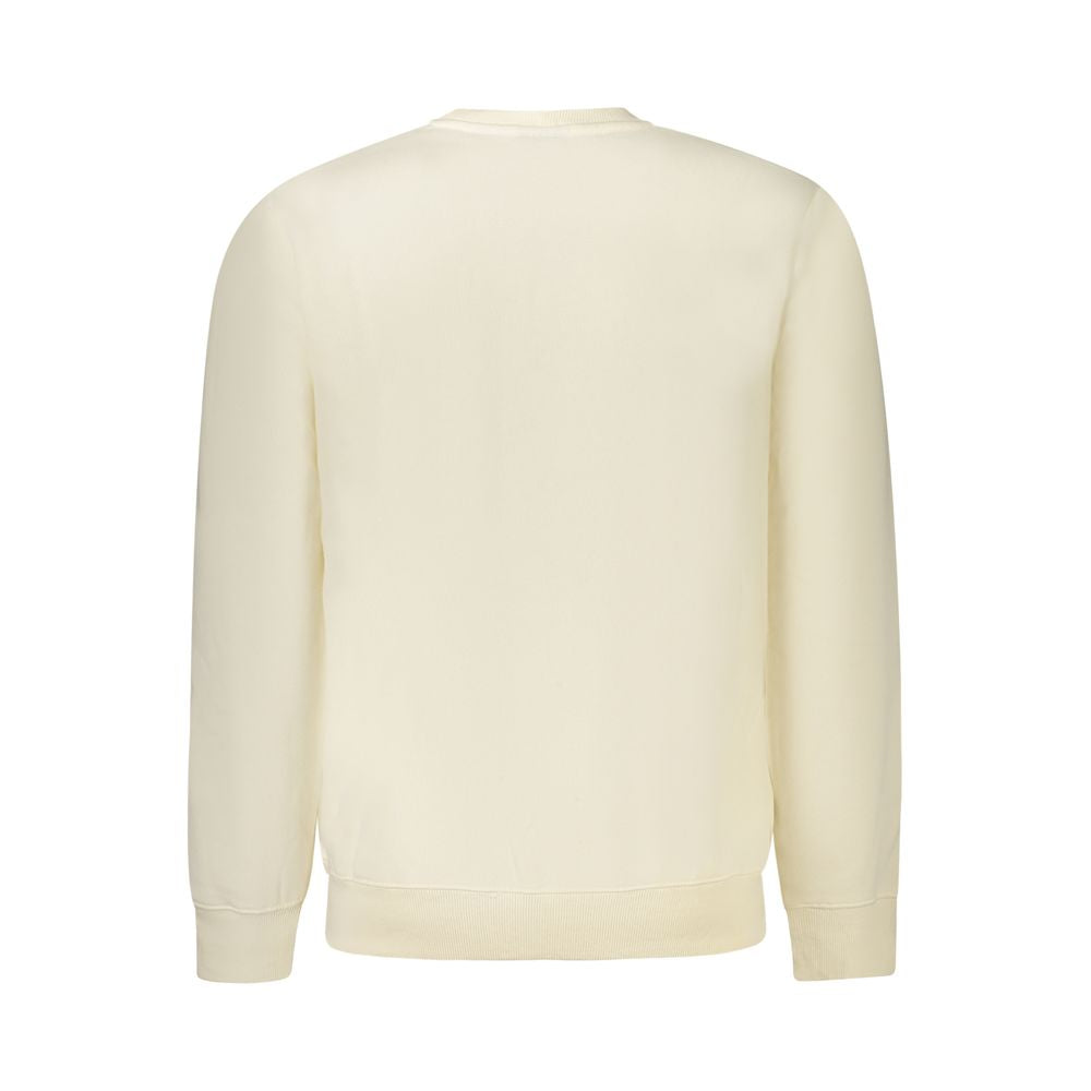 White cotton men's sweatshirt from Norway 1963 featuring a classic crew neck and minimal branding.