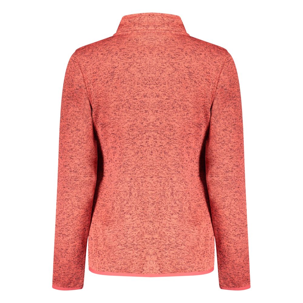Norway 1963 Rosa polyester women's sweatshirt with a relaxed fit and crew neckline, casual and comfortable apparel.