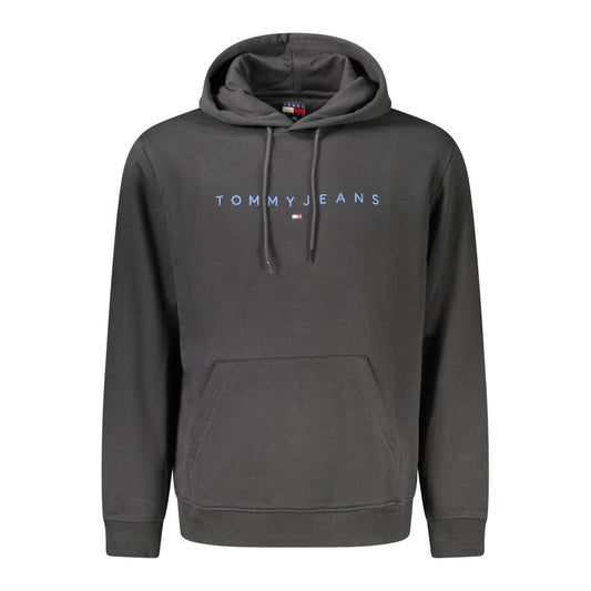Tommy Hilfiger Black Cotton Men's Sweatshirt Tommy Hilfiger