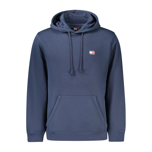 Tommy Hilfiger Blue Cotton Men's Hoodie Tommy Hilfiger