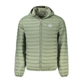 North Sails Verde Poliammide men's jacket shown in navy blue with front zipper and side pockets, outdoor waterproof apparel.