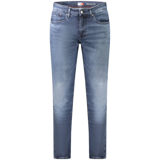 Tommy Hilfiger Blu Cotton Men Jeans Tommy Hilfiger