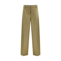 True Royal Bicolor Polyester Dress Pants True Royal