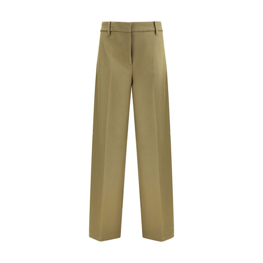 True Royal Bicolor Polyester Dress Pants True Royal