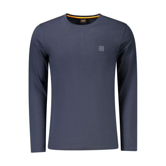 Hugo Boss Blue Cotton T-Shirt Hugo Boss